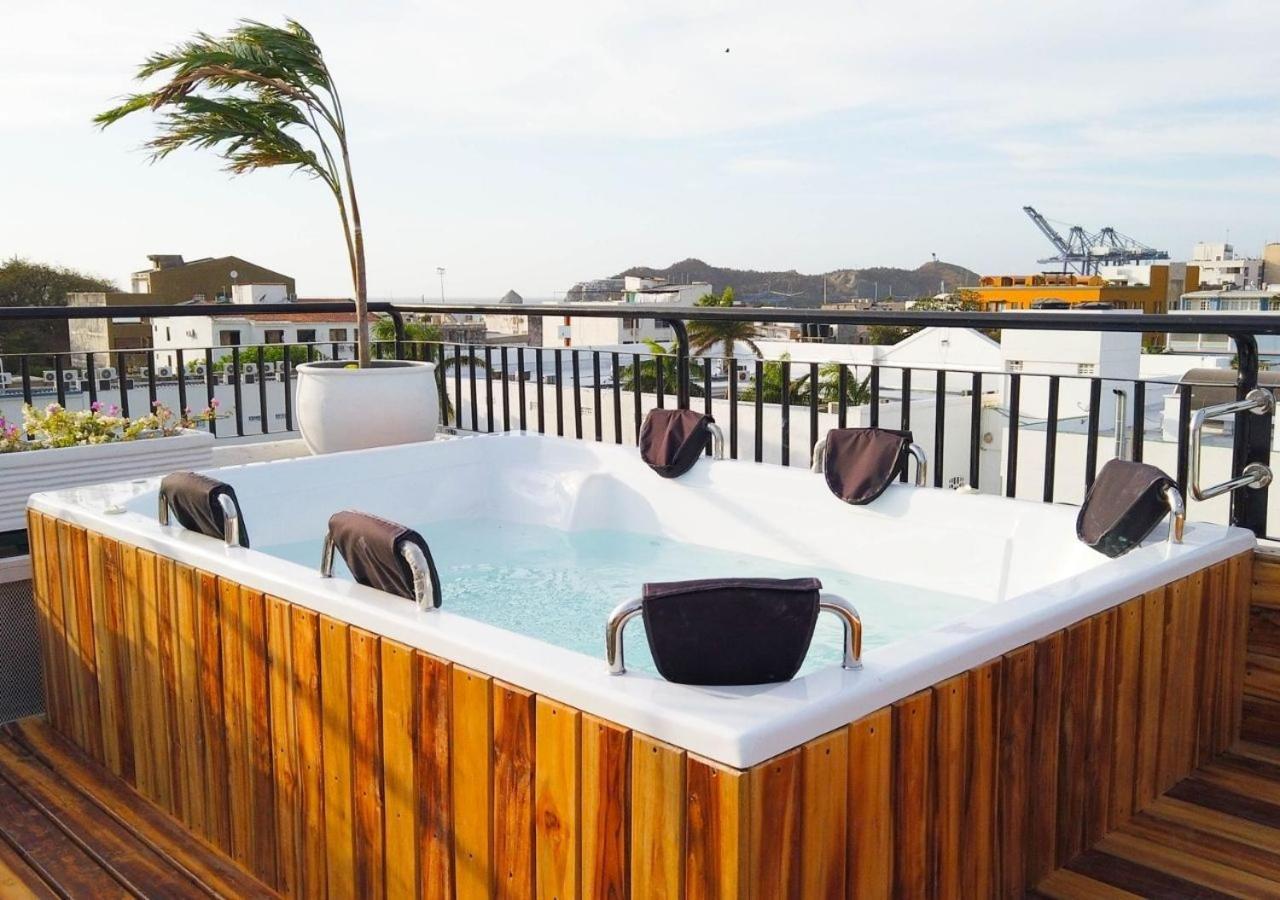 Hotel Parque De Los Novios Inn ซันตามาร์ตา ภายนอก รูปภาพ