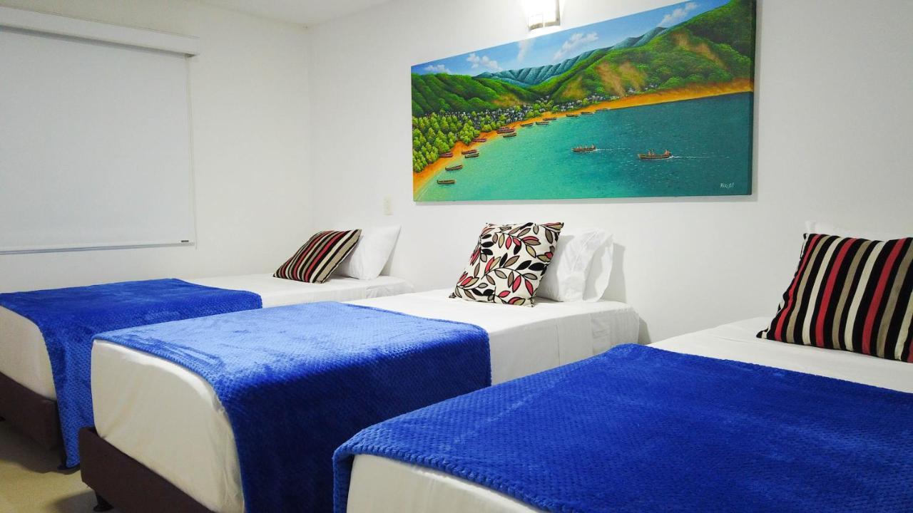 Hotel Parque De Los Novios Inn ซันตามาร์ตา ภายนอก รูปภาพ