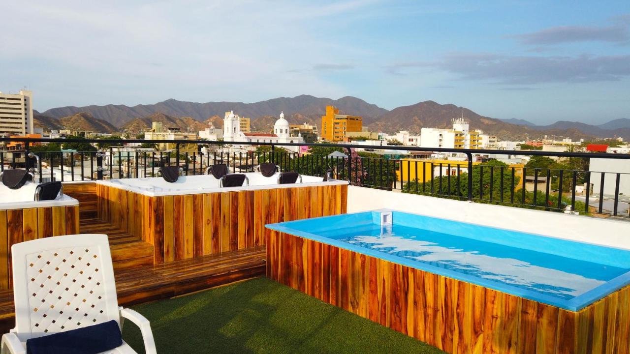 Hotel Parque De Los Novios Inn ซันตามาร์ตา ภายนอก รูปภาพ