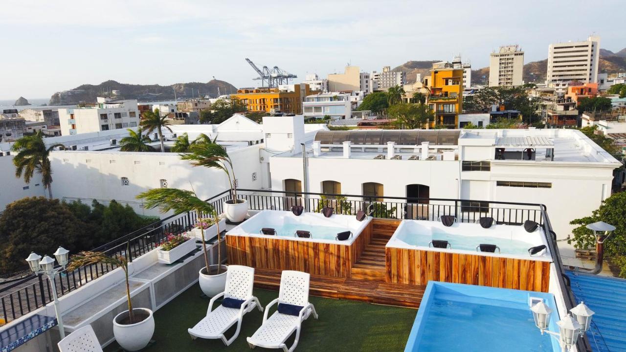 Hotel Parque De Los Novios Inn ซันตามาร์ตา ภายนอก รูปภาพ