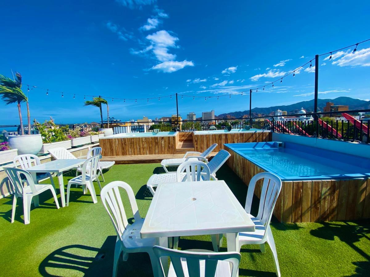 Hotel Parque De Los Novios Inn ซันตามาร์ตา ภายนอก รูปภาพ